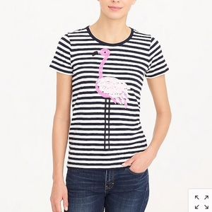 NWOT J. Crew Factory Flamingo Collector T-Shirt